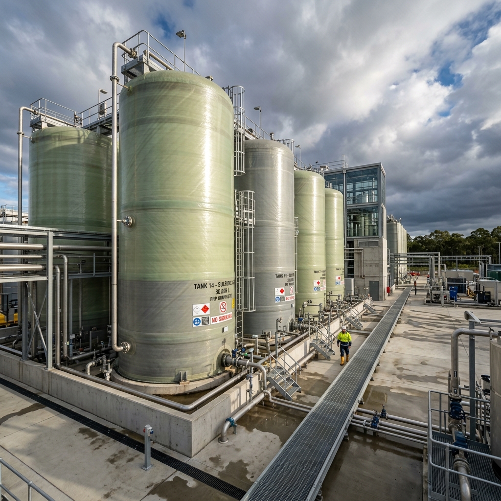 Corrosion Control: Why FRP Tanks Outlast Steel